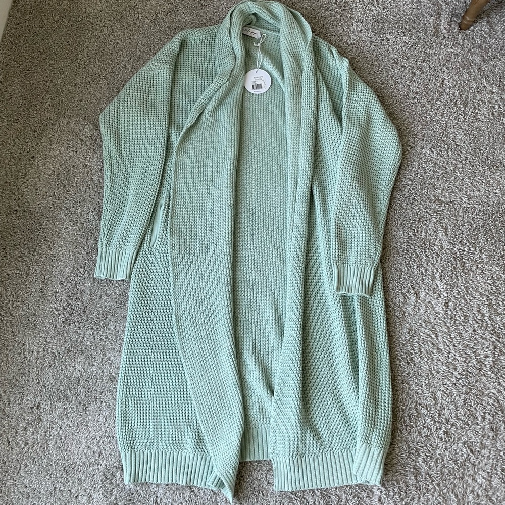 NWT petal & pup lagos cardigan mint 6